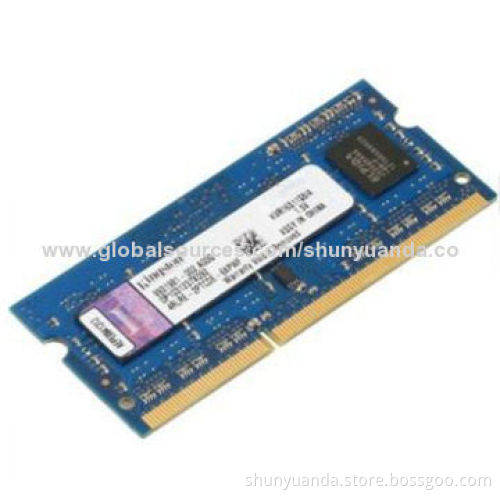 DDR3 RAM with 4GB, 1,600MHz Operating Voltage 1.5V